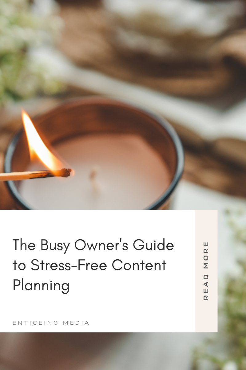 Stress-Free Content-Planning